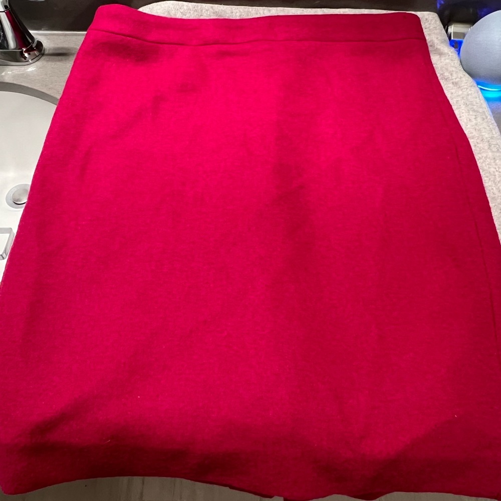 J Crew Wool blend pencil skirt